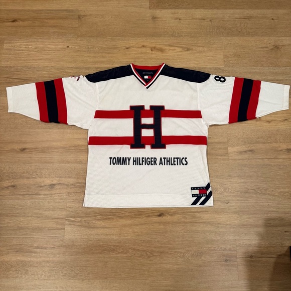Tommy Hilfiger Other - Rare Vintage 90s Tommy Hilfiger Hockey Jersey (Medium)